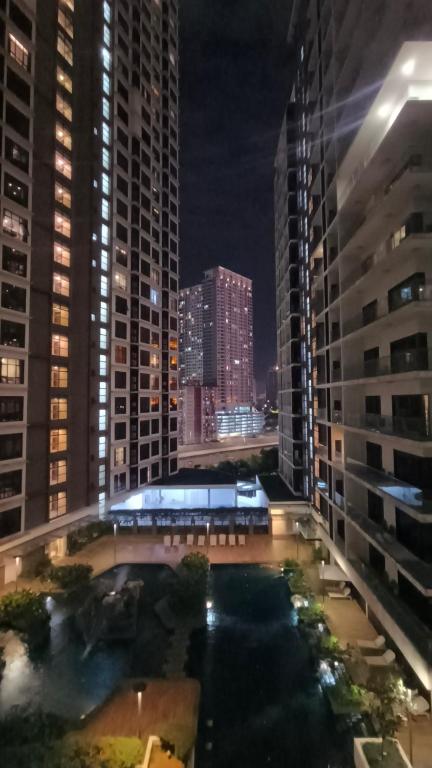 吉隆坡景观或在酒店看到的城市景观