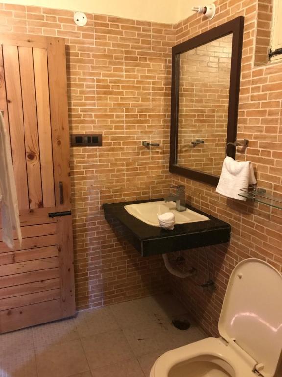 Koupelna v ubytování Manu Villa, Manali - independent luxury villas for family