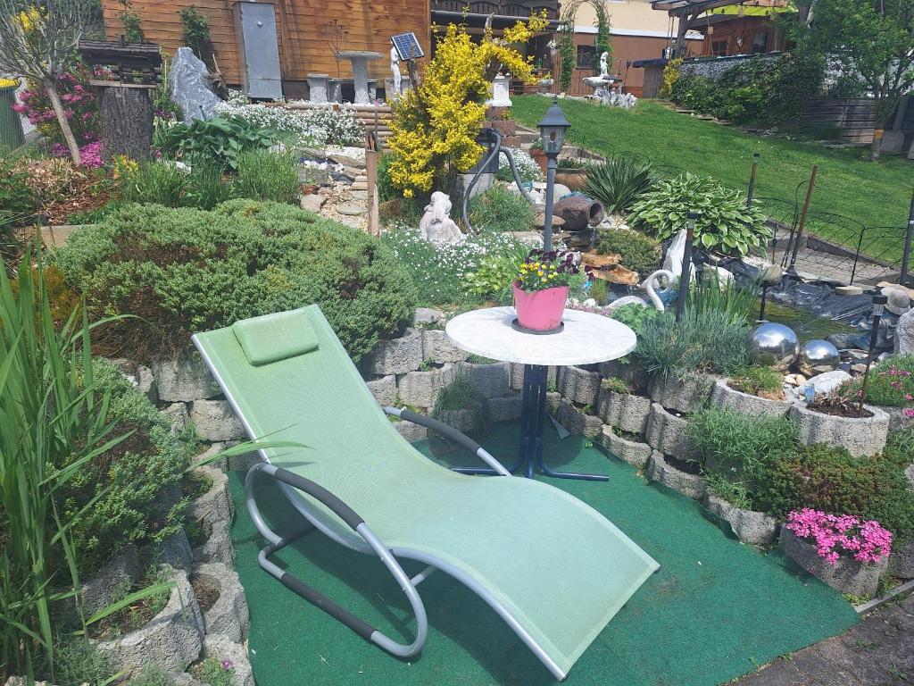 Zahrada ubytování Ferienhaus Erika
