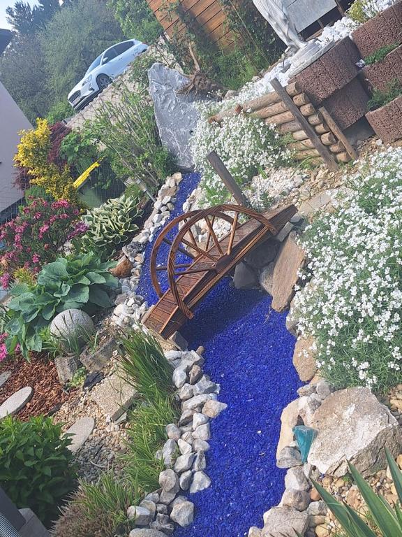 Zahrada ubytování Ferienhaus Erika
