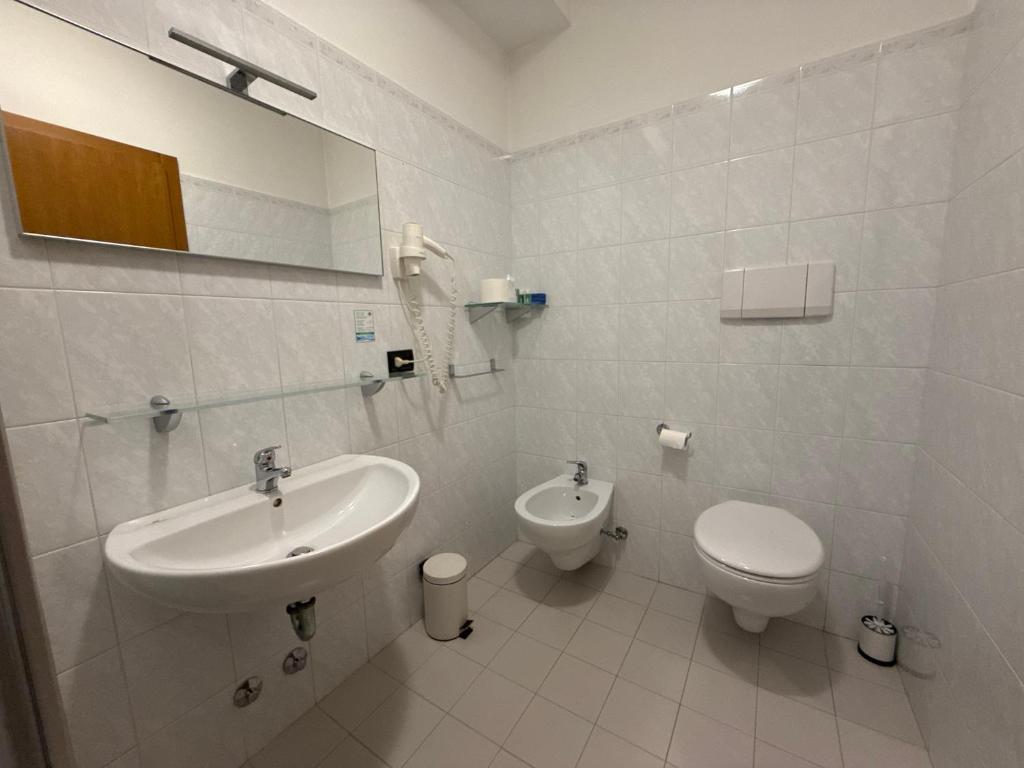 Koupelna v ubytování Hotel San Giorgio