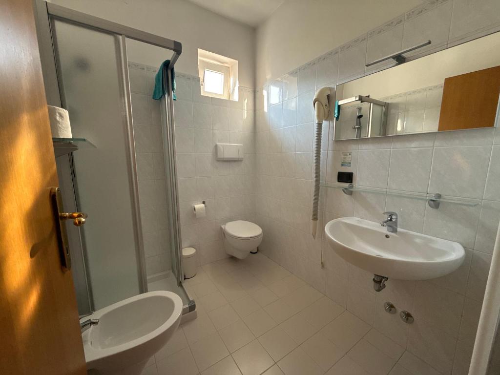 Koupelna v ubytování Hotel San Giorgio