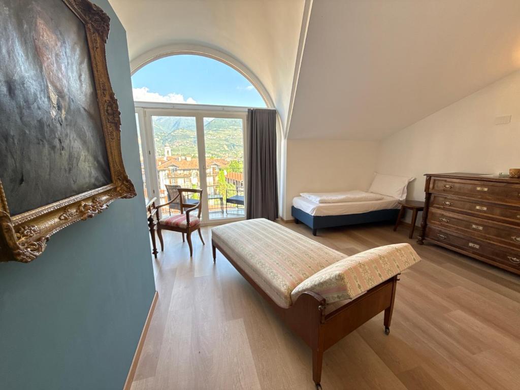 Postel nebo postele na pokoji v ubytování Hotel San Giorgio