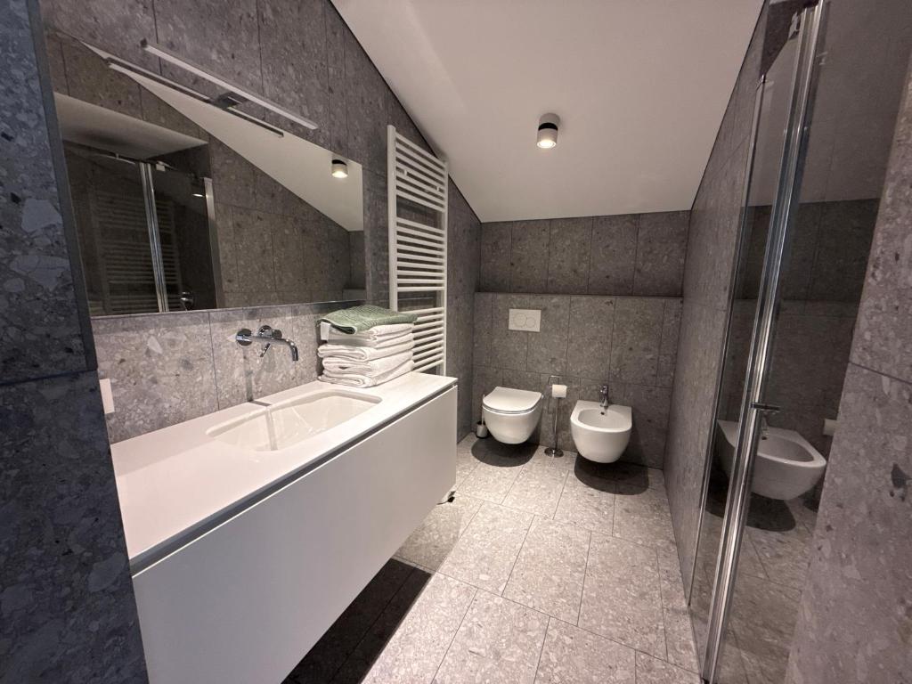 Koupelna v ubytování Hotel San Giorgio