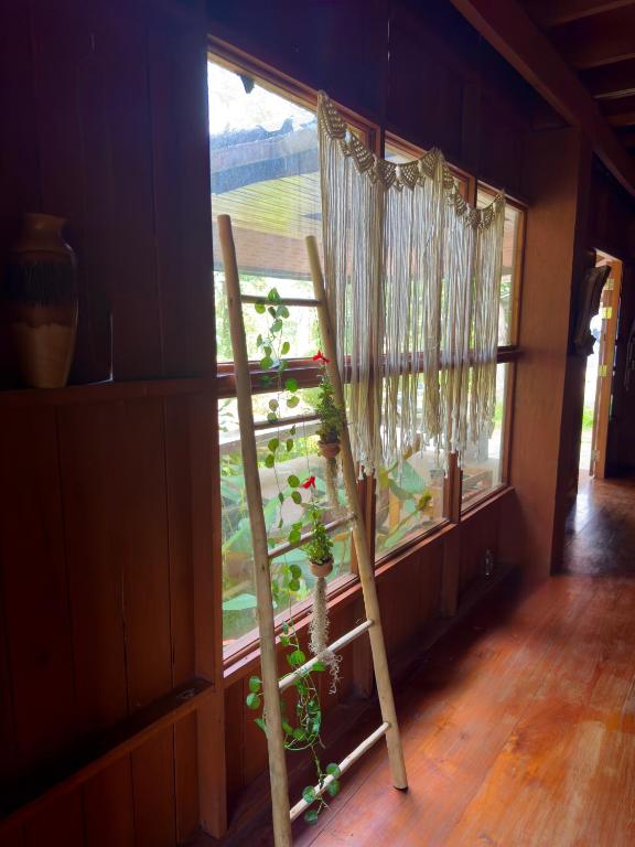 Balkón nebo terasa v ubytování Shaya Homestay & Dorms