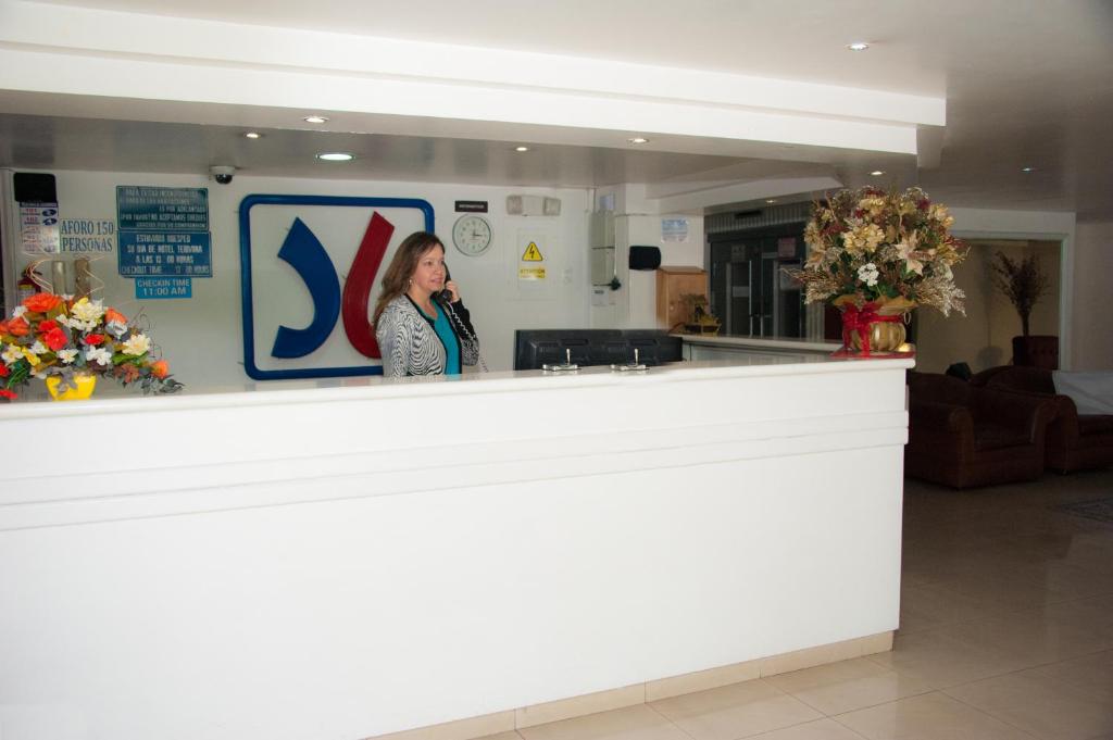 Vstupní hala nebo recepce v ubytování Hotel 6 De Diciembre