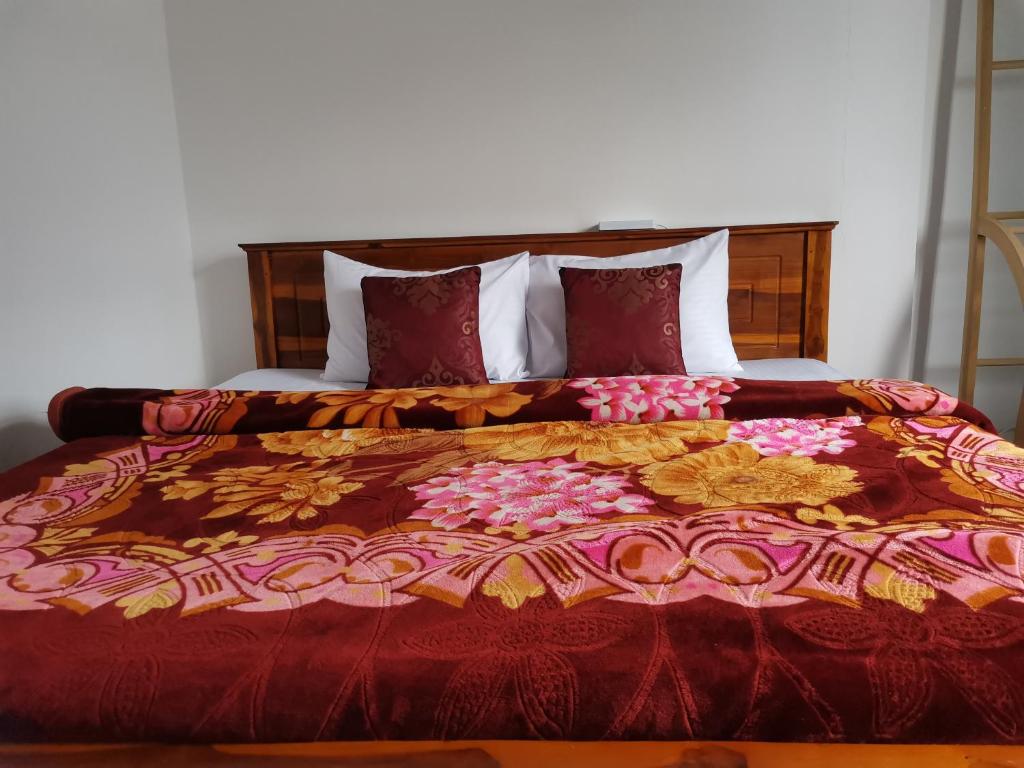 Postel nebo postele na pokoji v ubytování Rv Budget Home