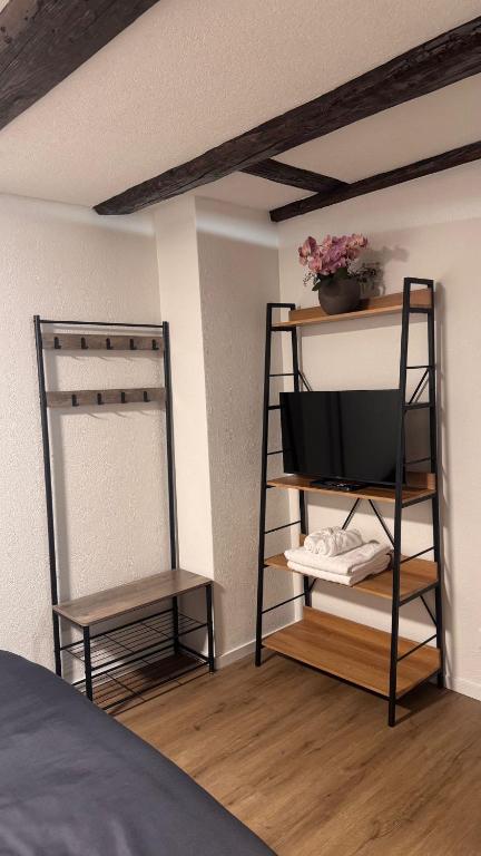 Postel nebo postele na pokoji v ubytování Andaman 1 Zimmer Wohnung