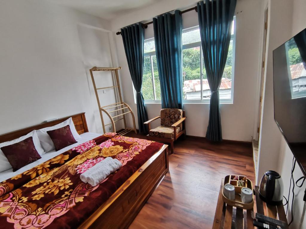 Postel nebo postele na pokoji v ubytování Rv Budget Home