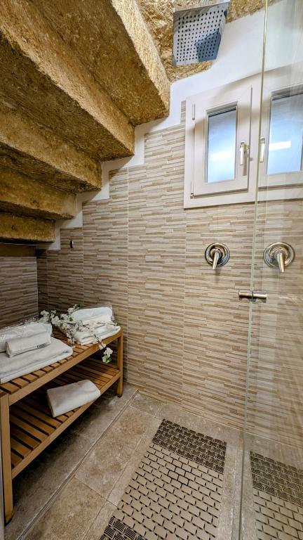Koupelna v ubytování B&B Corte Regina Esther