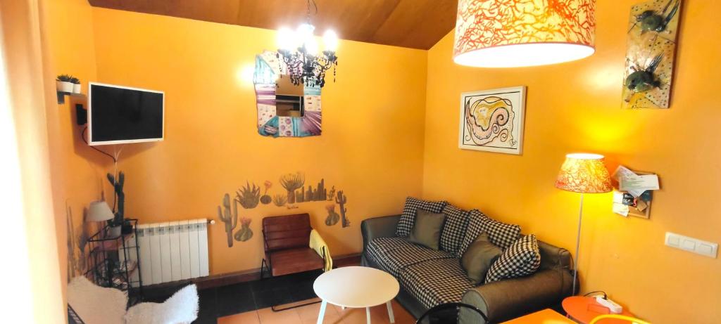 Posezení v ubytování Apartamentos Rosa Jove