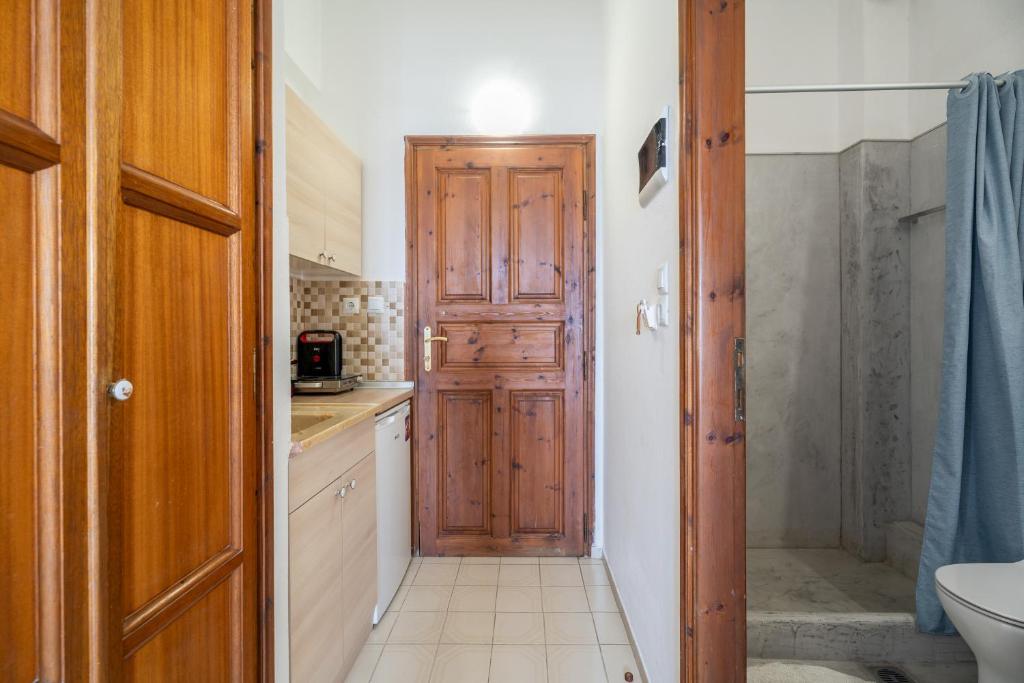 Koupelna v ubytování House Mistral