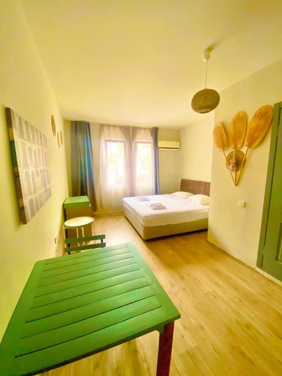 Postel nebo postele na pokoji v ubytování VERA HOTEL KAŞ