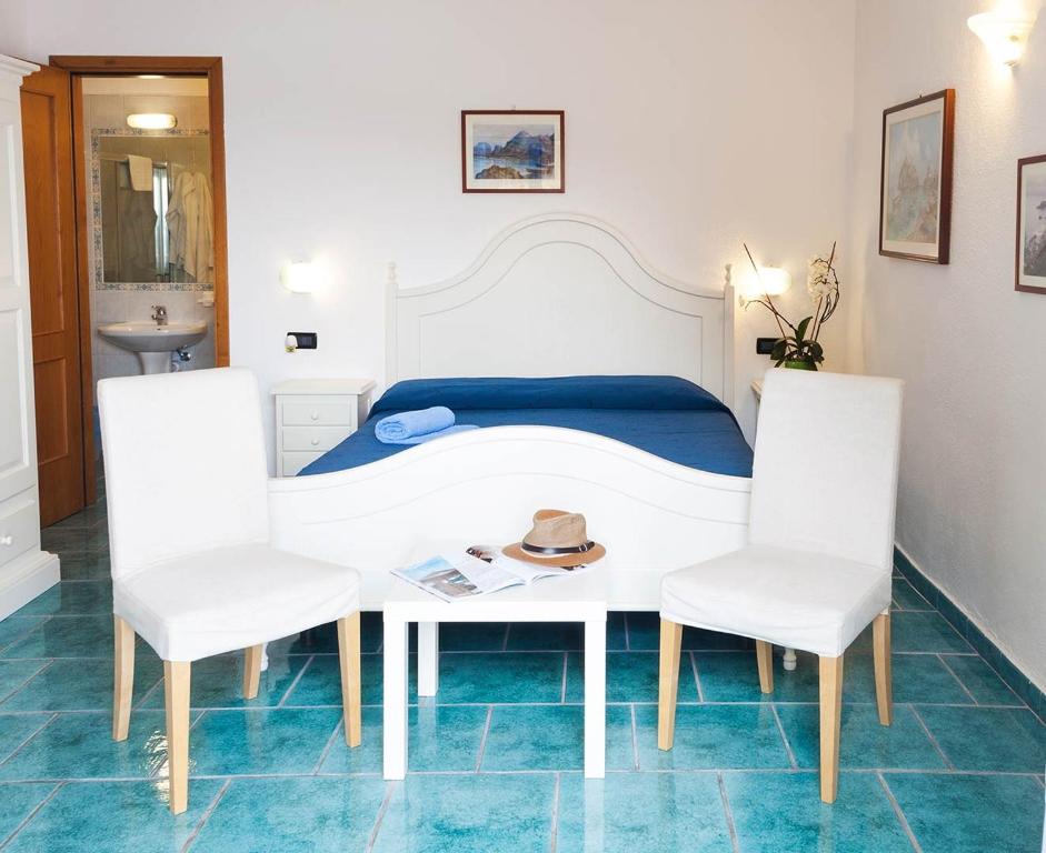 Posezení v ubytování O' Vagnitiello - Parco Balneare Idroterapico - Camere - Ristorante