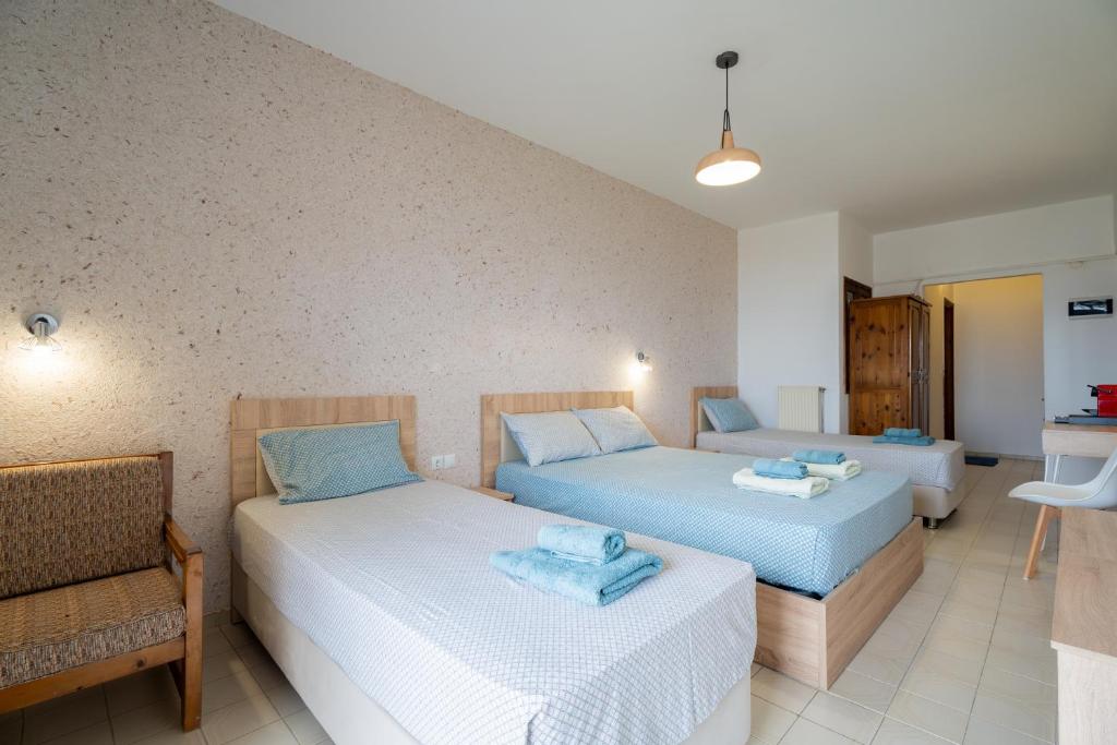 Postel nebo postele na pokoji v ubytování House Mistral