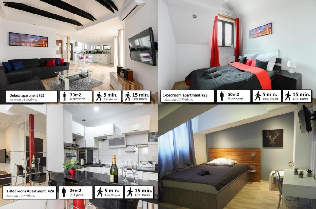 Kuchyňa alebo kuchynka v ubytovaní Station Apartments Katowa 11