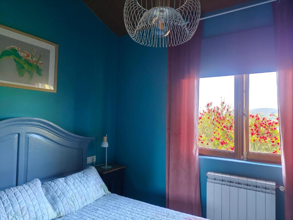 Postel nebo postele na pokoji v ubytování Apartamentos Rosa Jove