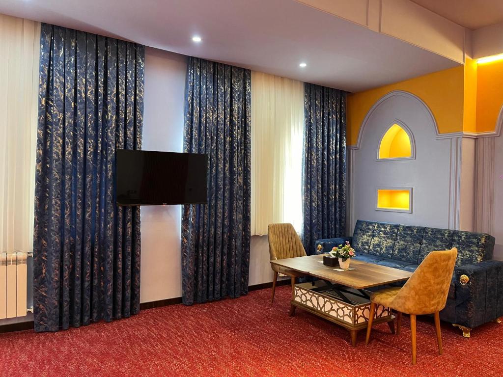 Posezení v ubytování Dashli Gala Hotel Ganja