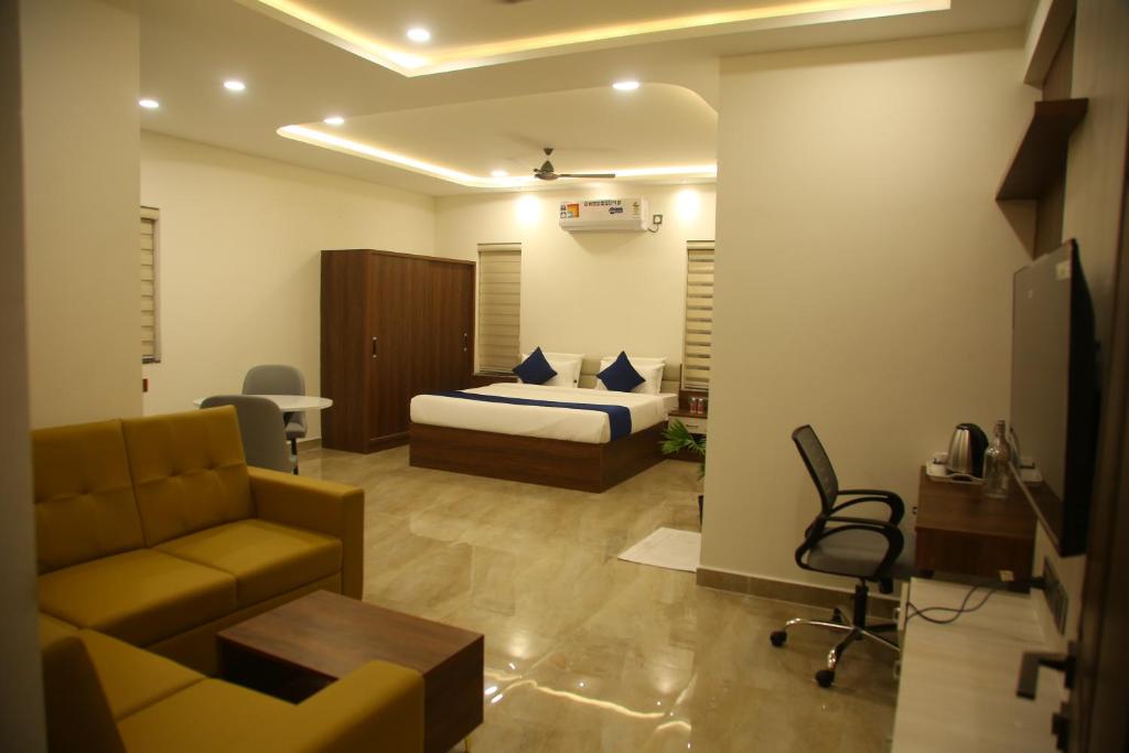 Posezení v ubytování Elysium Suites