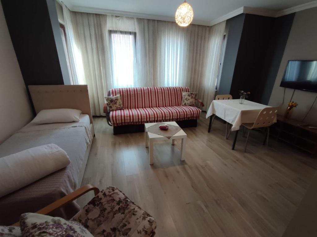 Posezení v ubytování The City Residence Hotel