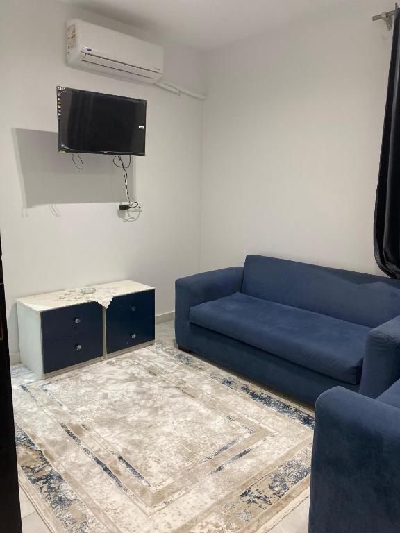 TV a/nebo společenská místnost v ubytování سويت فندقي - للأيجار Suite Hotel Room - for Rent
