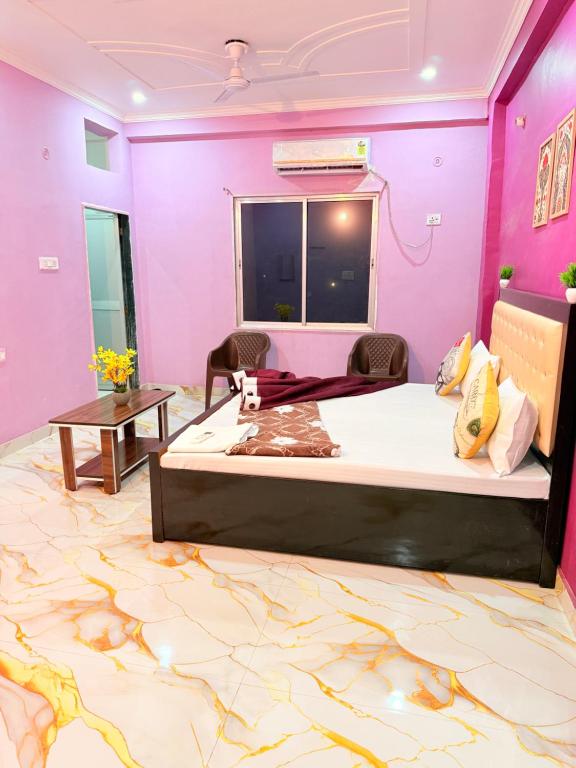 Istumisnurk majutusasutuses ATULYAM stays AYODHYA