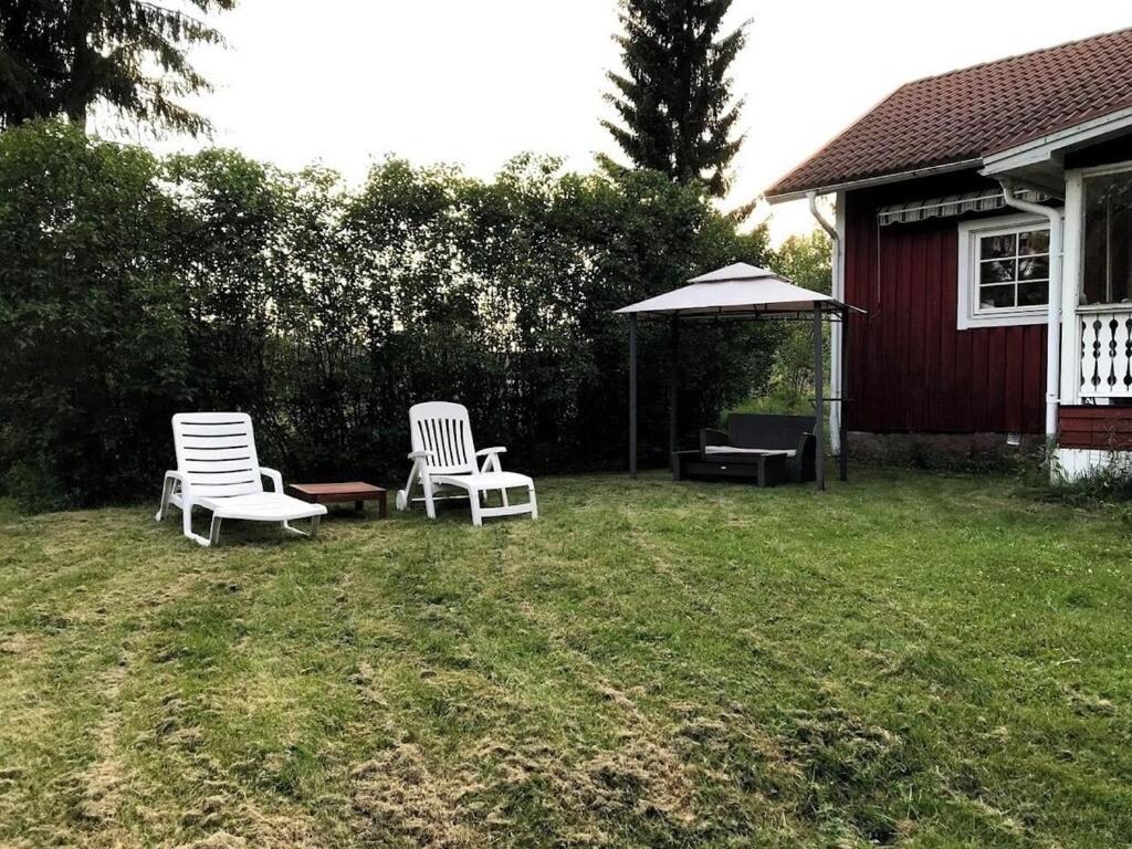 Zahrada ubytování Skålviken Åsen