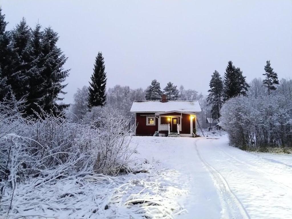 Skålviken Åsen v zimě
