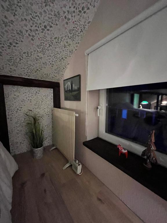 TV a/nebo společenská místnost v ubytování Skålviken Åsen
