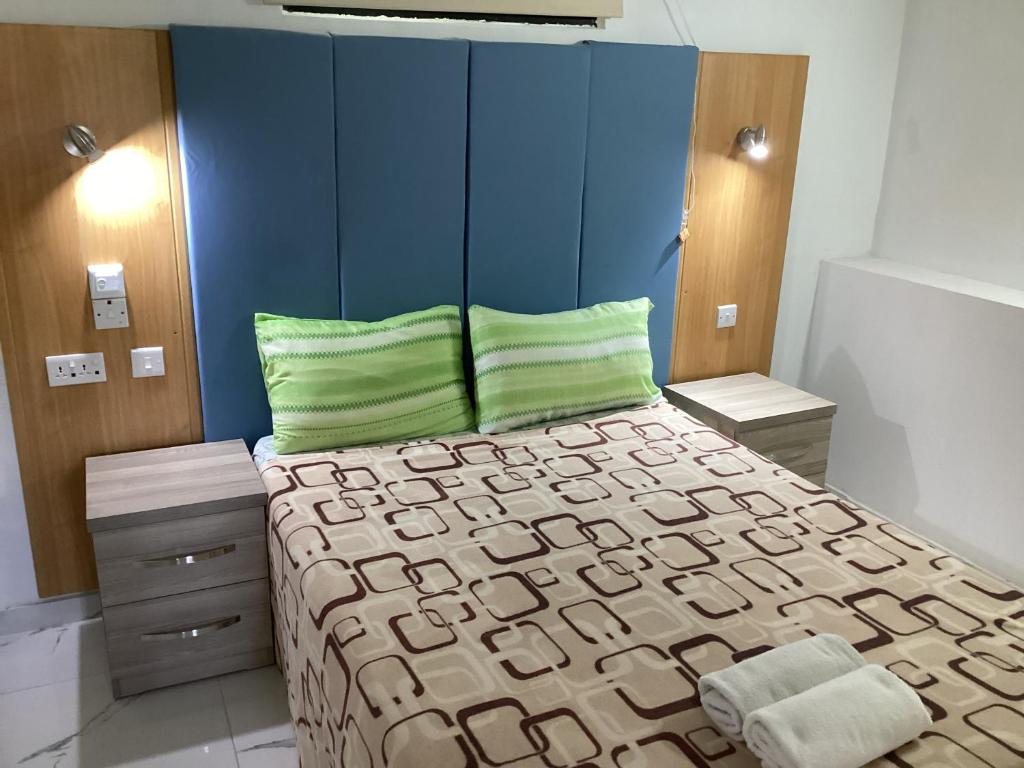 Postel nebo postele na pokoji v ubytování Whitestar Guesthouse