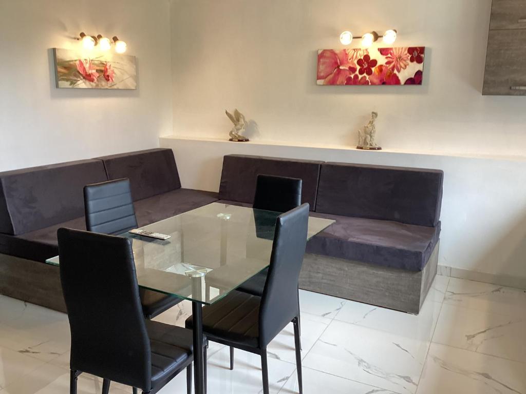 Posezení v ubytování Whitestar Guesthouse