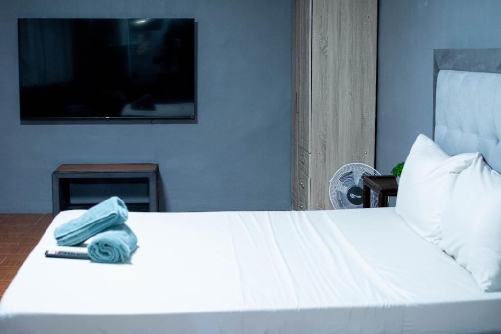 Postel nebo postele na pokoji v ubytování Vincent Resort Hotel