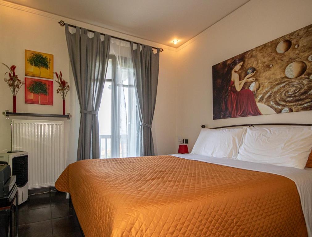 Posteľ alebo postele v izbe v ubytovaní HIsun 4 Seasons Seaside Luxurious Maisonette