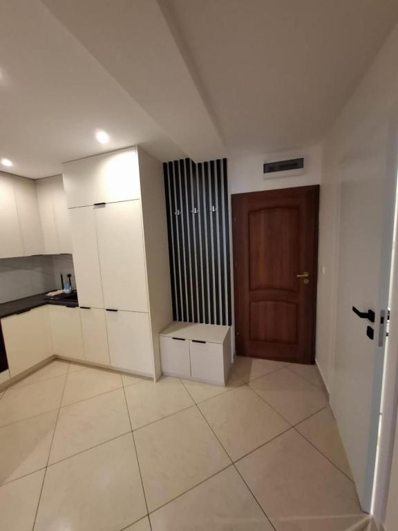 Kuchyň nebo kuchyňský kout v ubytování Blue Mare - Duży balkon