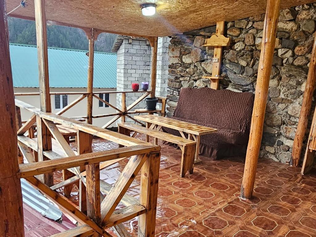 Posezení v ubytování MURQVAMI Guesthouse