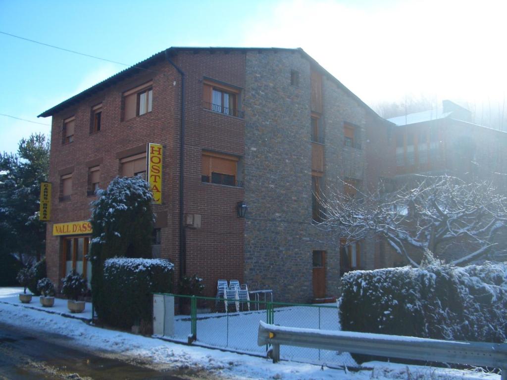 Hostal Vall d'Àssua v zimě