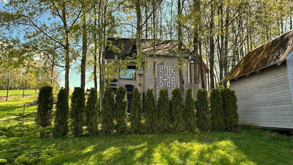 Zahrada ubytování Privátní wellness domek RockStar