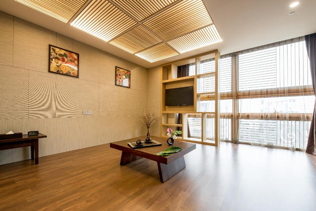 TV a/nebo společenská místnost v ubytování Gloucester Hotel Incheon