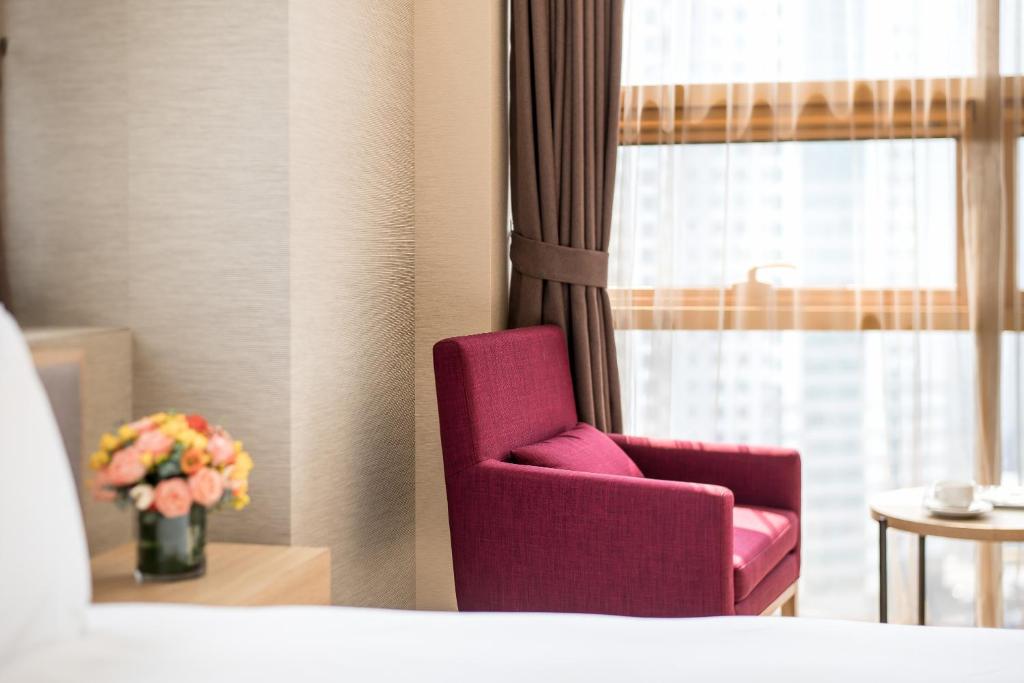 Posezení v ubytování Gloucester Hotel Incheon