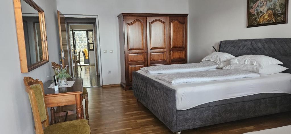 Postel nebo postele na pokoji v ubytování AS Brela