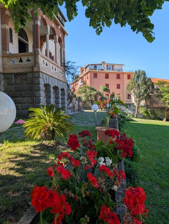 Zahrada ubytování Villa Fieschi Boutique Hotel