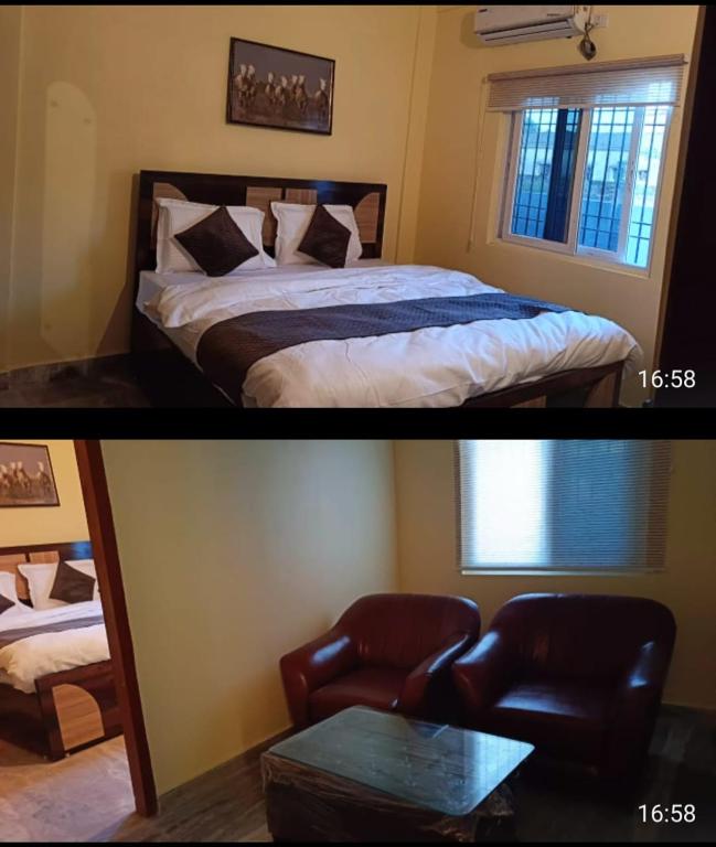 Postel nebo postele na pokoji v ubytování De Anmol Suites