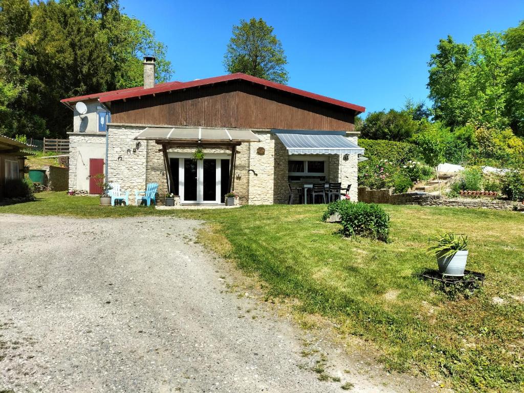 Zahrada ubytování Gîte l'Olivianne