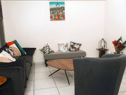 Posezení v ubytování Rubis Appartement - Magnifique F3