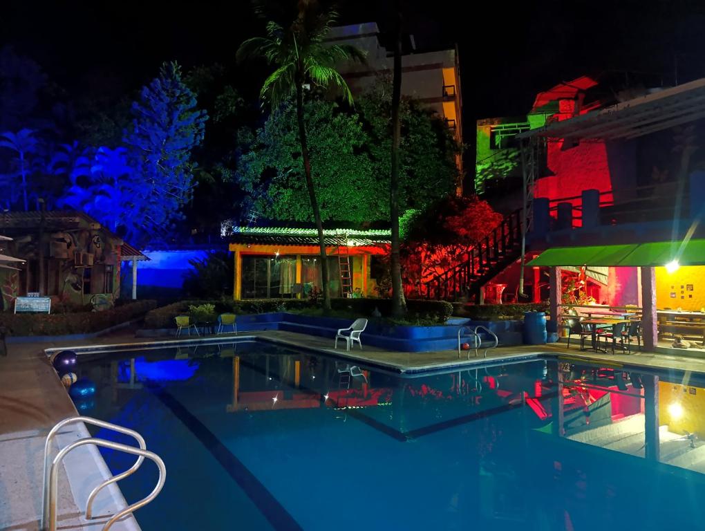 Bazén v ubytování Hotel Palma Paraíso nebo v jeho okolí