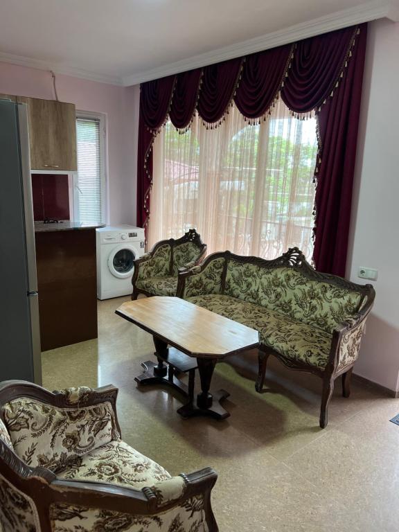 Posezení v ubytování Gold Guest House