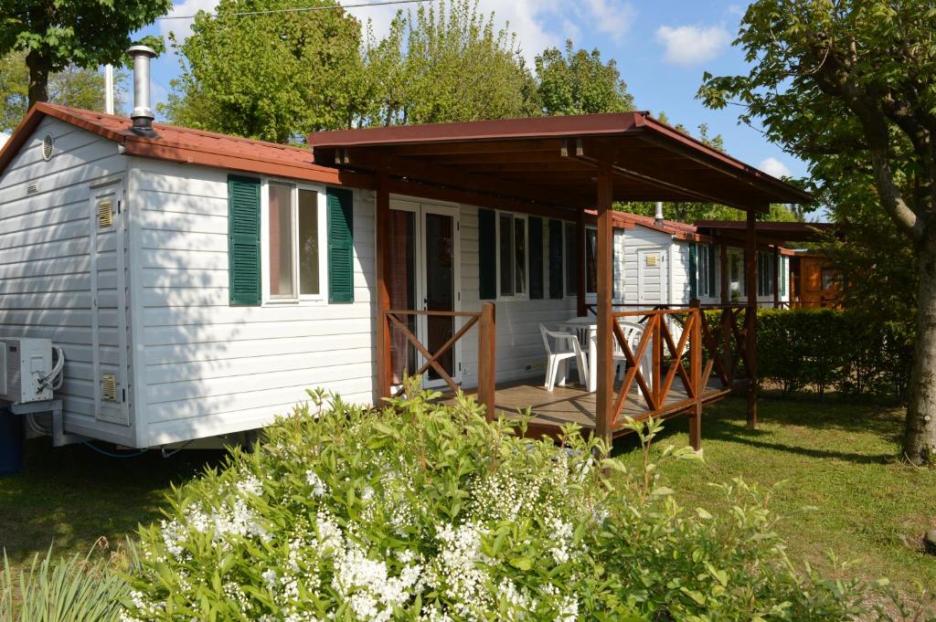 Zahrada ubytování Camping Royal