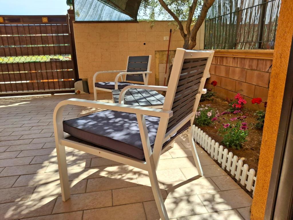 Un balcon sau o terasă la Casa Nicolò