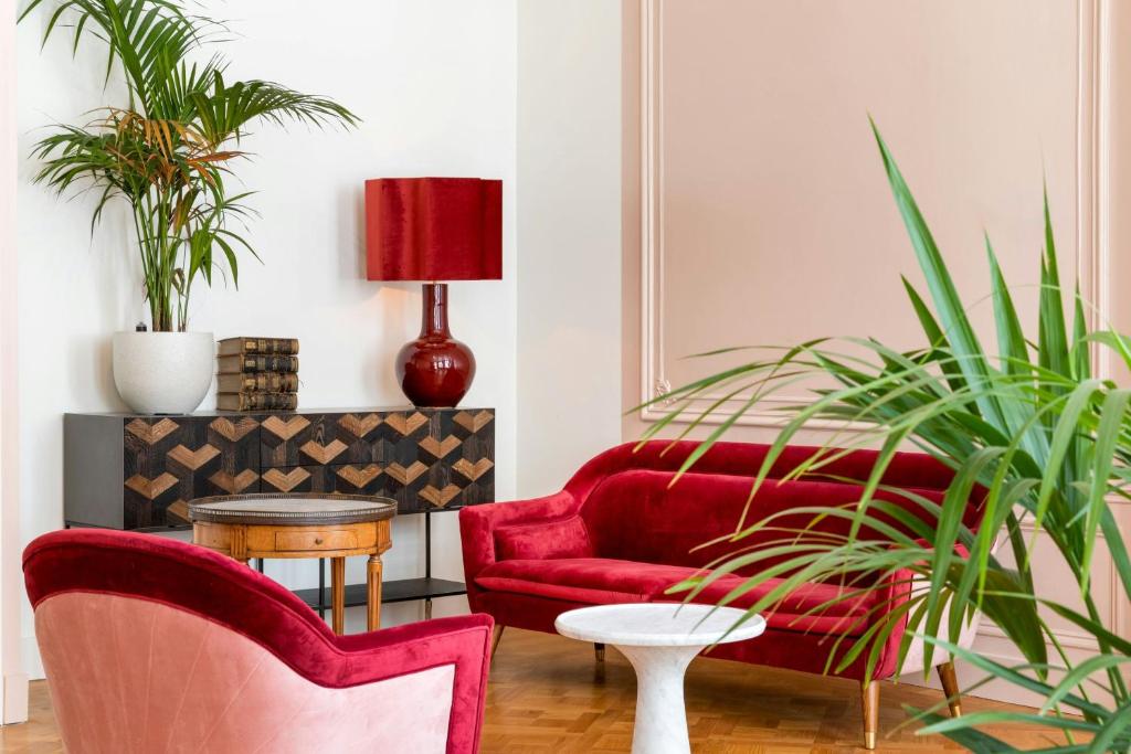 Zona d'estar a Sapphire House Antwerp, Autograph Collection by Marriott