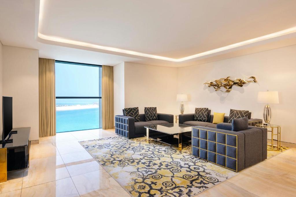 Posezení v ubytování Agora, Doha, Autograph Collection